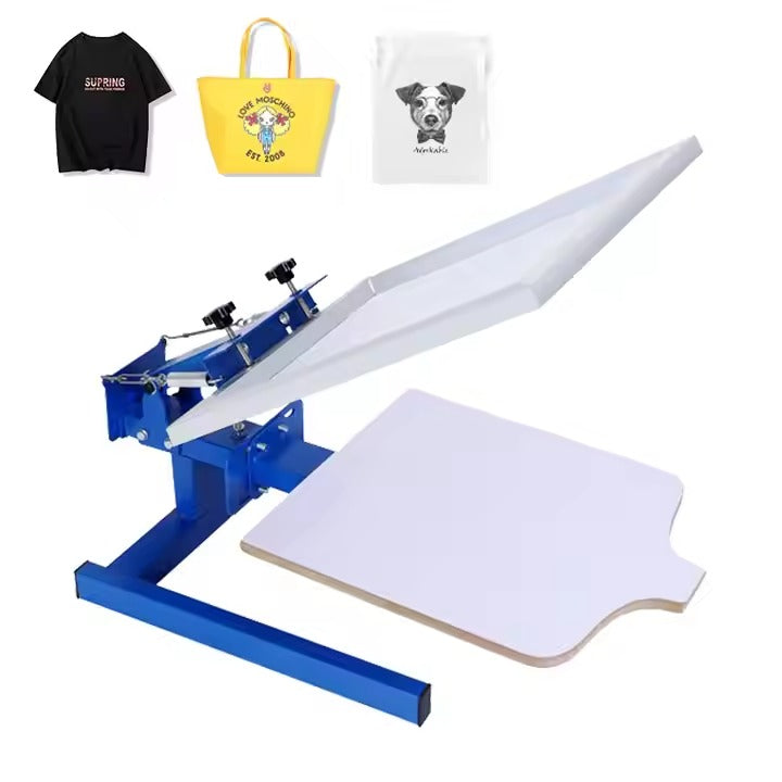 1 Color 1 Station Screen Printing Machine