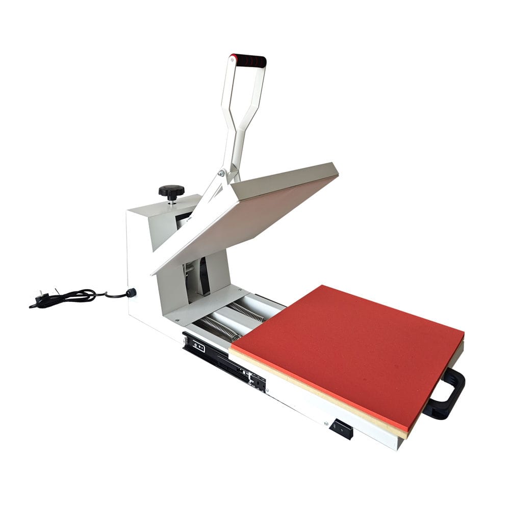 38x38cm White Heat Press Machine