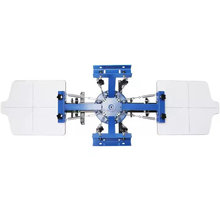 4 Color 2 Station Screen Printing Machine